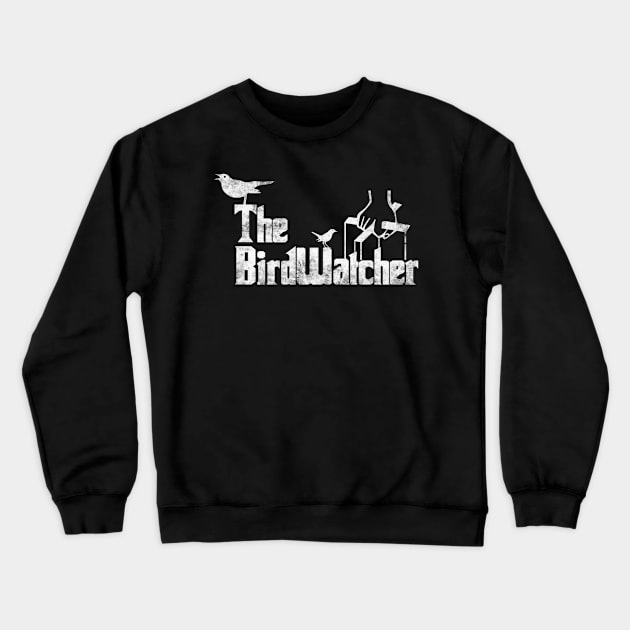 Bird Watching T-shirt - Funny Bird Watcher Gift Crewneck Sweatshirt by jrgmerschmann